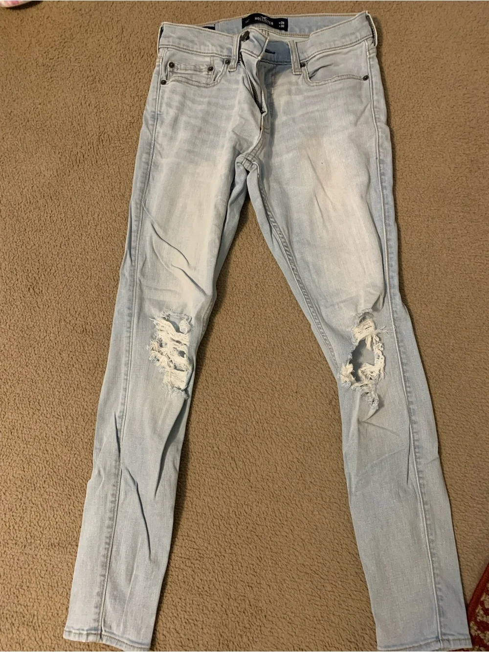 Hollister Skinny Light Wash Men’s Jeans - Pack of 3